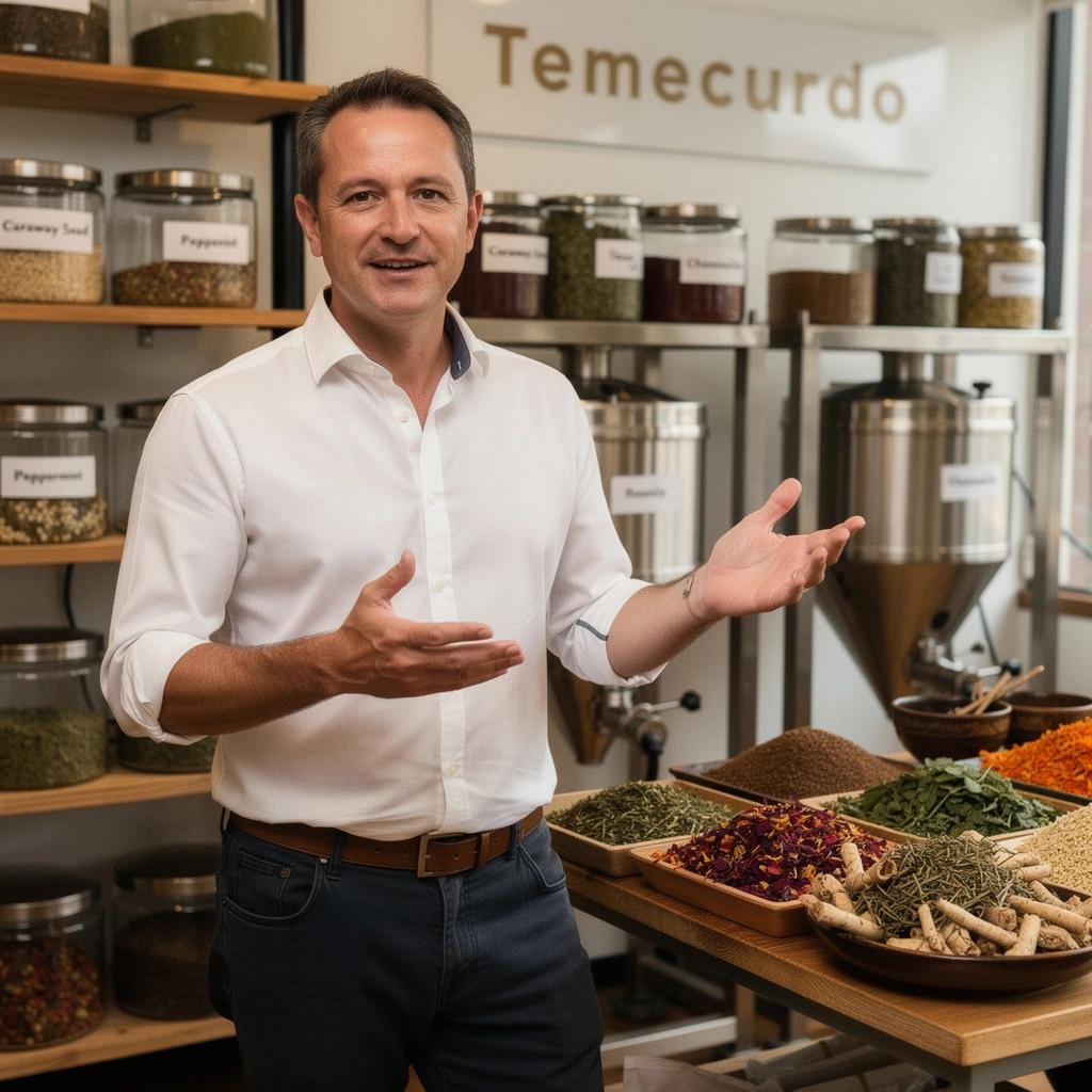 Egy csésze köményes tea, amely a téli estéket idézi fel, takaróval.